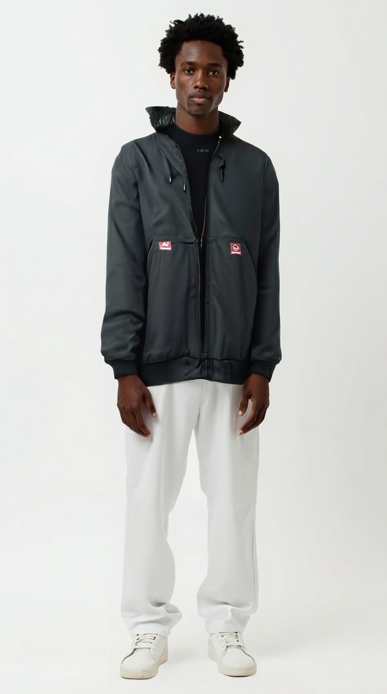 Jacket try-on result